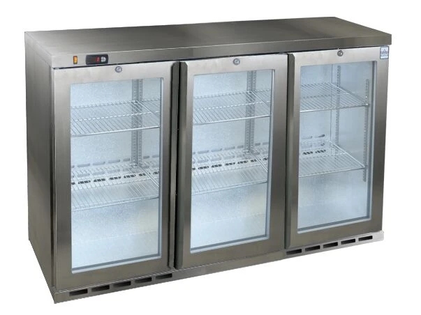 Osborne 290ES-G Triple Door Bottle Cooler 2 Osborne 290ES-G Triple Door Bottle Cooler - Image 2