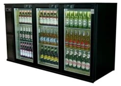 Osborne 430ES-G Triple Door Bottle Cooler