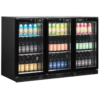 Tefcold DB301H Hinged Triple Door Undercounter Bottle Cooler