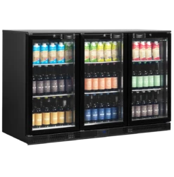 Tefcold DB301H Hinged Triple Door Undercounter Bottle Cooler