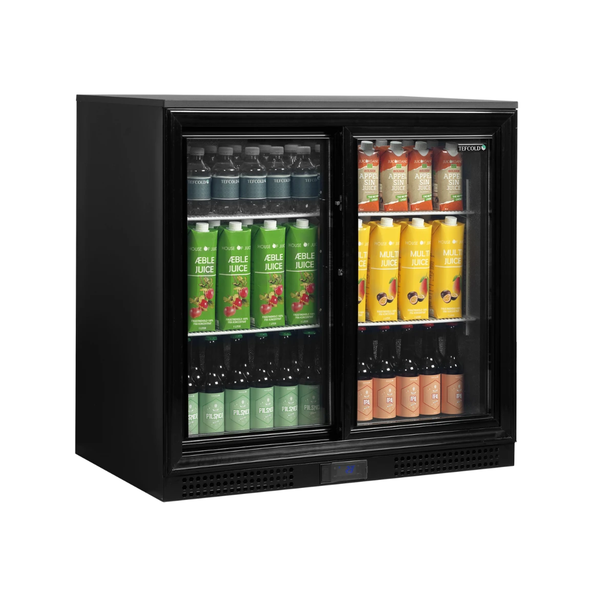 Tefcold DB201S Sliding Door Undercounter Bottle Cooler 1 Tefcold DB201S Sliding Door Undercounter Bottle Cooler