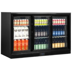 Tefcold DB301S Sliding Triple Door Undercounter Bottle Cooler