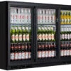 Tefcold BA30S Sliding Triple Door Bottle Cooler