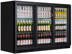 Tefcold BA30S Sliding Triple Door Bottle Cooler