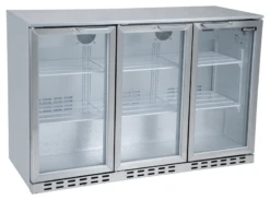 Blizzard BAR3SS Triple Door Bottle Cooler