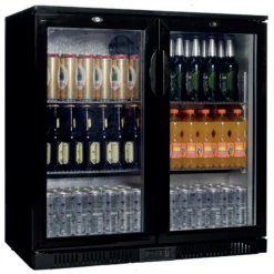 Artikcold BBC-92S Alaska Double Sliding Door Bottle Cooler