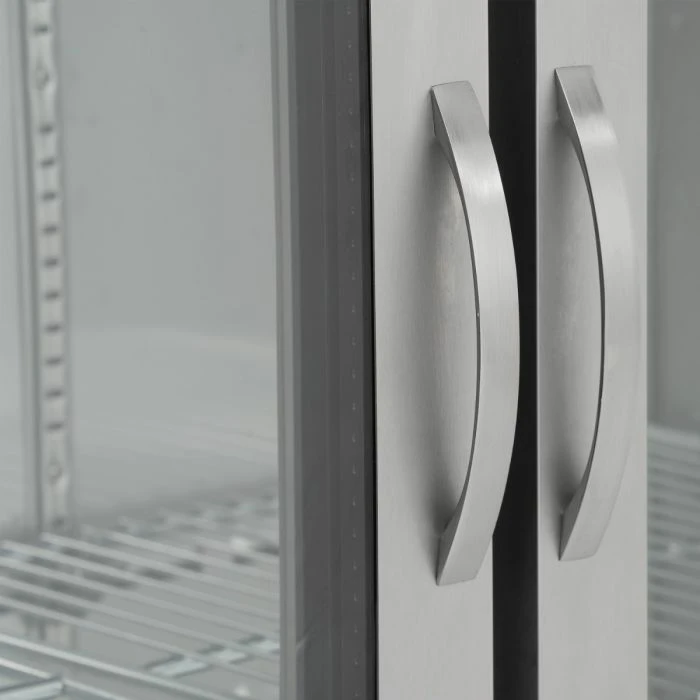 Blizzard BAR20SS Upright Double Door Bottle Cooler - Image 6