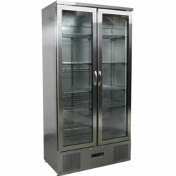 Blizzard BAR20SS Upright Double Door Bottle Cooler