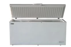Blizzard CF650SS Stainless Steel Lid Chest Freezer -Home Appliances cf650ss open
