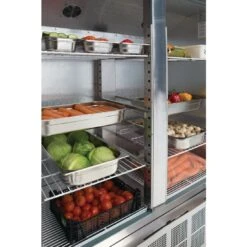 Polar GD879 Double Door Slimline Fridge -Home Appliances gd879 mg 7281