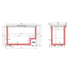 Tefcold GM400 Chest Freezer -Home Appliances gm400 dia 15