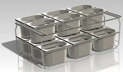 Adande GN Pan Rack - Half Draw