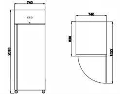 Prodis GRN-1R GRN-Series Fridge