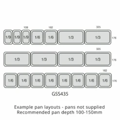 Tefcold G-Line GSS435 Refrigerated Prep Counter -Home Appliances gss435 image3