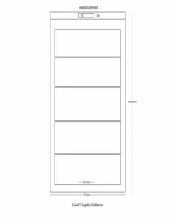 Blizzard HW60 White Fridge -Home Appliances hw60 image