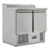 Koldbox KXCC2-SAL 2 Door Compact GN Prep Counter With Raised Collar