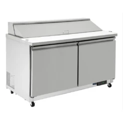 Polar GD883 U-Series Double Door Prep Counter Fridge