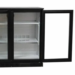 Blizzard LOWBAR3 Low Height Triple Door Bottle Cooler