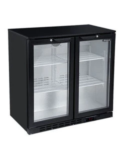 Blizzard LOWBAR2 Low Double Door Bottle Cooler