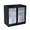 Blizzard LOWBAR2SL Sliding Double Door Bottle Cooler