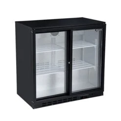 Blizzard LOWBAR2SL Sliding Double Door Bottle Cooler