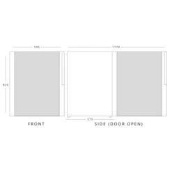 Vestfrost M95 Compact Bottle Cooler -Home Appliances m95 1