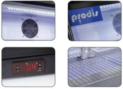 Prodis NT1BHSP-HC Left Hinged Bottle Cooler -Home Appliances prodis 4 8 1