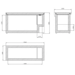 Vestfrost SB400 Low Energy Chest Freezer -Home Appliances sb400 2 1