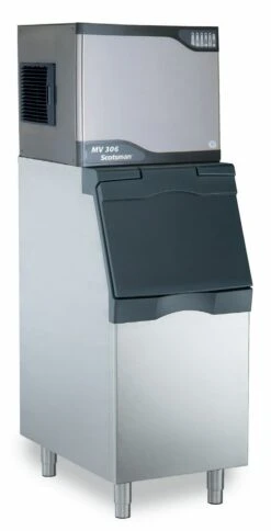 Scotsman NW307/SB193S Modular Dice Ice Cuber With Bin