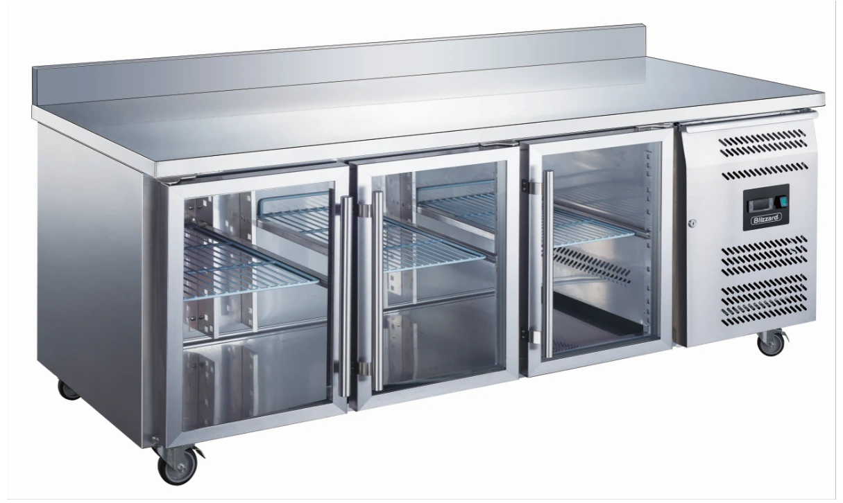 Blizzard HBC3CR Refrigerated Prep Counter 1 Blizzard HBC3CR Refrigerated Prep Counter