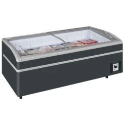 Arcaboa SUPER DE RAL7016 High Vision Supermarket Island Freezer