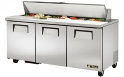 True TSSU-72-18 Refrigerated Prep Counter