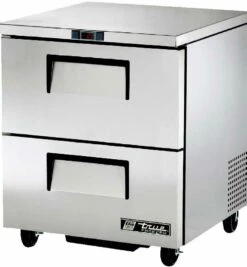True TUC-27F-D-2 Freezer Prep Counter