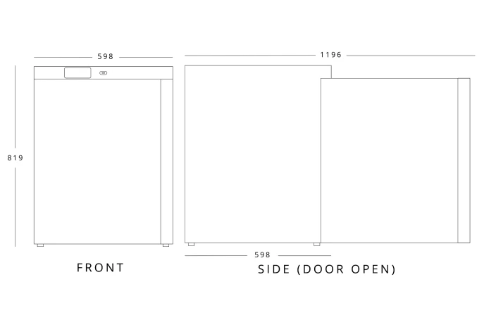 Blizzard UCR140 Undercounter Fridge 5 Blizzard UCR140 Undercounter Fridge - Image 5