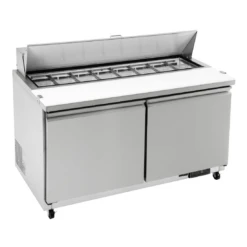 Polar GD883 U-Series Double Door Prep Counter Fridge -Home Appliances vd5isvgh