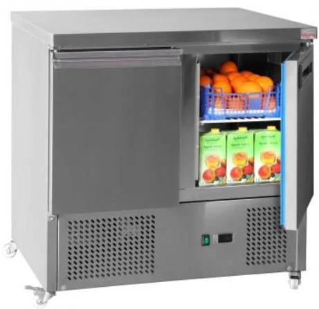 Valera HVSALSS2 Refrigerated Prep Counter 1 Valera HVSALSS2 Refrigerated Prep Counter